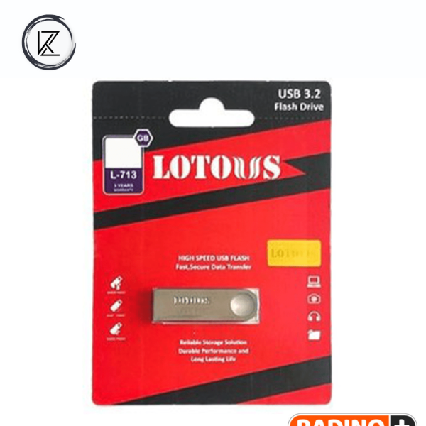 🧊🔌فلش مموری لوتوس مدل L-807 با ظرفیت ۱۲۸ گیگابایت