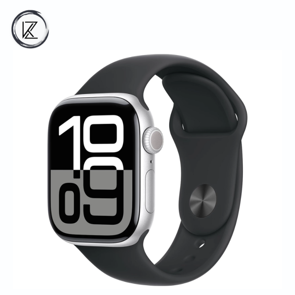 ⌚⚡اپل واچ سری 10 آلومینیوم مدل 42 میلی متری با بند سیلیکونی